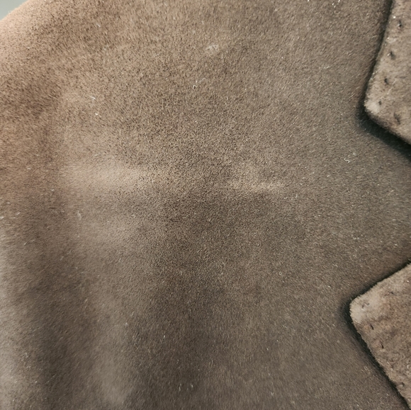 Zegna MEN'S LEATHER size 60 brown suede jkt..looks new - Picture 11 of 14